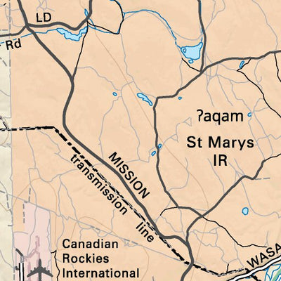 Backroad Mapbooks KRBC15 Cranbrook Kimberley - Kootenay Rockies BC Topo-2023 digital map