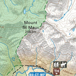 Backroad Mapbooks KRBC22 Whitetail Lake - Kootenay Rockies BC Topo-2023 digital map