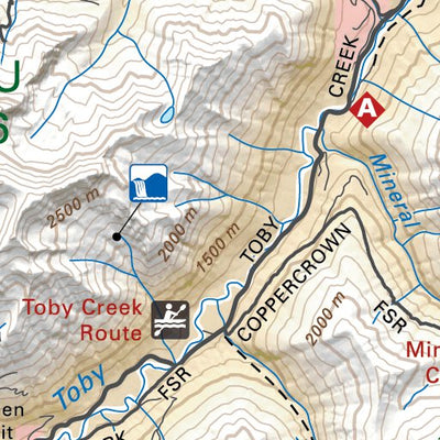 Backroad Mapbooks KRBC30 Invermere - Kootenay Rockies BC Topo bundle exclusive