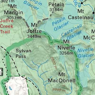 Backroad Mapbooks KRBC32 Elk Lakes Provincial Park - Kootenay Rockies BC Topo-2023 digital map