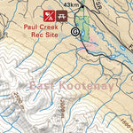 Backroad Mapbooks KRBC38 Kootenay National Park - Kootenay Rockies BC Topo bundle exclusive