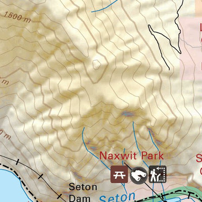 Lillooet Adventure Map - Cariboo Chilcotin Coast BC Topo (7th ed) Preview 3