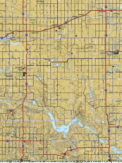 Backroad Mapbooks Map07 Bengough - Saskatchewan digital map