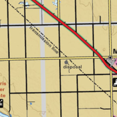 Backroad Mapbooks Map09 Estevan - Saskatchewan digital map