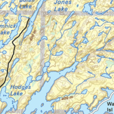 Backroad Mapbooks Map100 Pinehouse Lake - Saskatchewan digital map