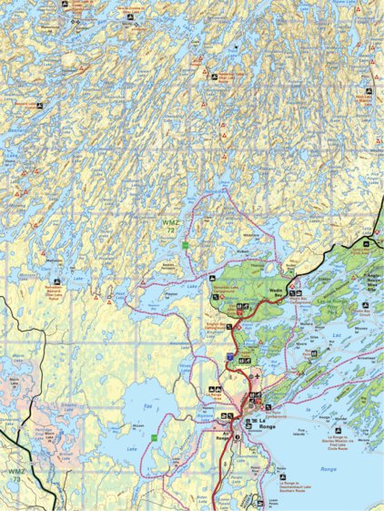 Map101 La Ronge - Saskatchewan Map by Backroad Mapbooks | Avenza Maps