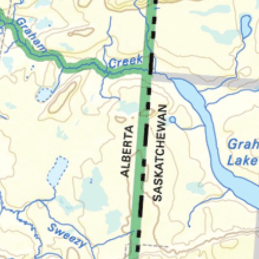 Map106 Graham Lake - Saskatchewan Map by Backroad Mapbooks | Avenza Maps