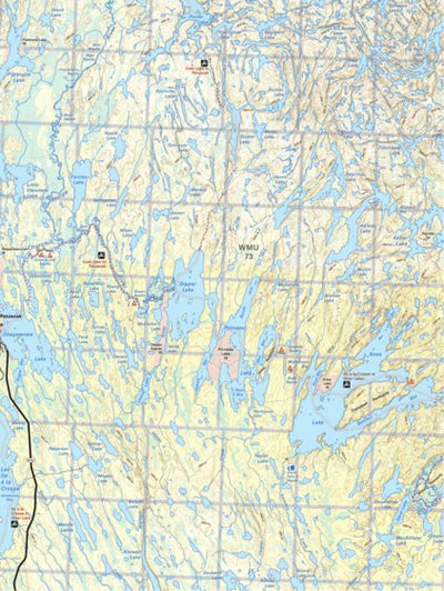 Backroad Mapbooks Map109 Dipper Lake - Saskatchewan digital map