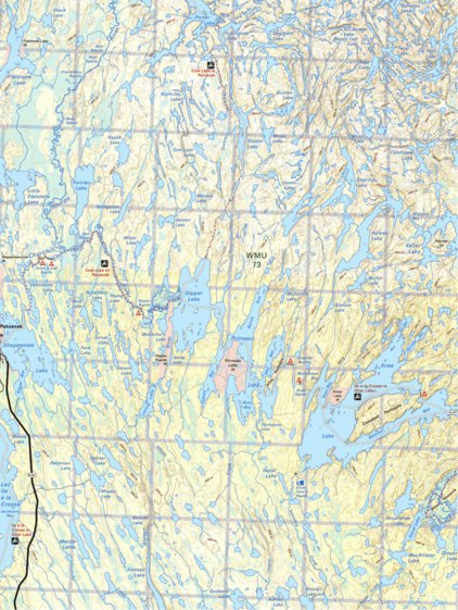 Backroad Mapbooks Map109 Dipper Lake - Saskatchewan digital map
