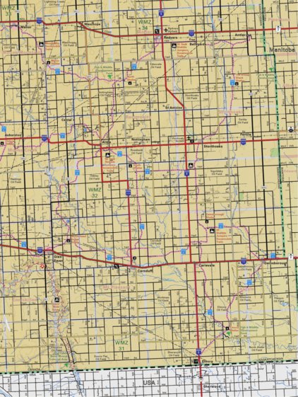 Backroad Mapbooks Map11 Carnduff - Saskatchewan digital map