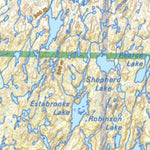 Backroad Mapbooks Map110 Gordon Lake - Saskatchewan digital map