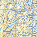 Backroad Mapbooks Map110 Gordon Lake - Saskatchewan digital map