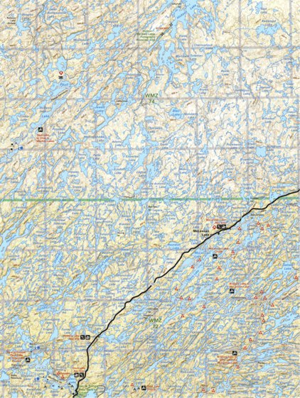 Backroad Mapbooks Map112 McLennan Lake - Saskatchewan digital map