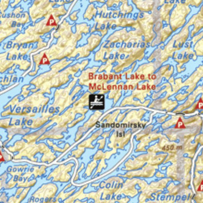 Backroad Mapbooks Map112 McLennan Lake - Saskatchewan digital map