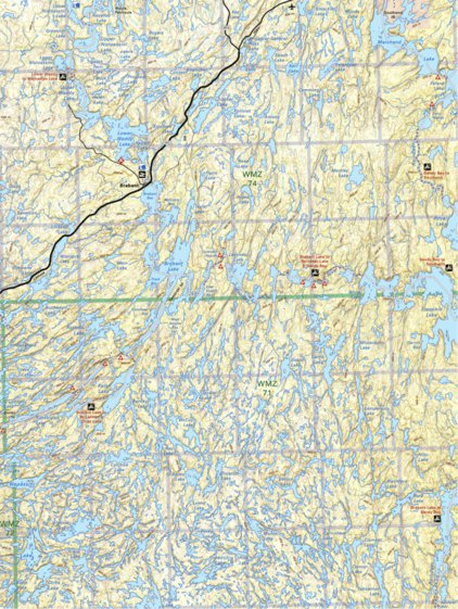 Backroad Mapbooks Map113 Brabant - Saskatchewan digital map