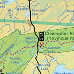 Backroad Mapbooks Map116 La Loche - Saskatchewan digital map