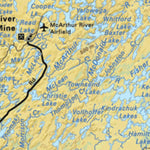 Backroad Mapbooks Map117 Cree Lake - Saskatchewan digital map