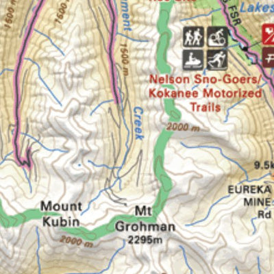 Backroad Mapbooks Map12 Nelson - Kootenay Rockies BC bundle exclusive