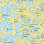 Backroad Mapbooks Map121 Wollaston Lake - Saskatchewan digital map