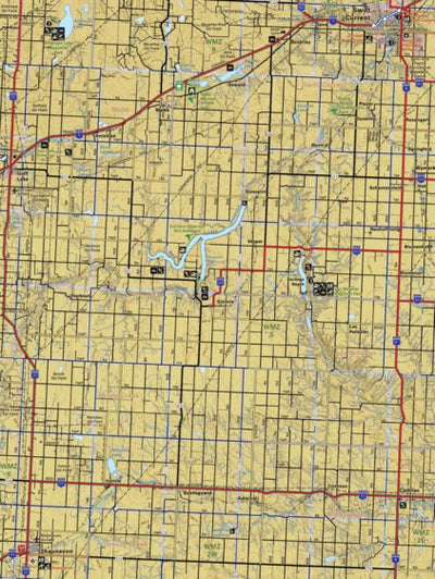 Backroad Mapbooks Map14 Swift Current - Saskatchewan digital map