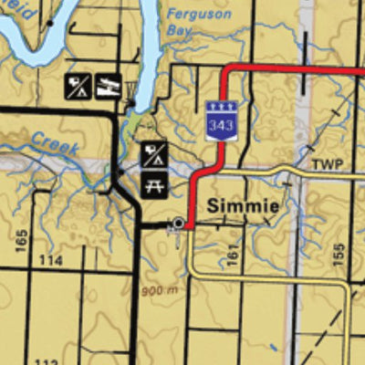 Backroad Mapbooks Map14 Swift Current - Saskatchewan digital map