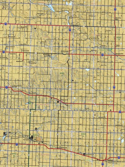 Backroad Mapbooks Map15 Vanguard - Saskatchewan digital map