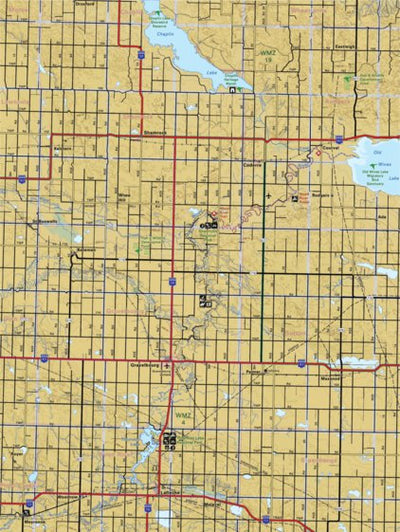 Backroad Mapbooks Map16 Gravelbourg - Saskatchewan digital map