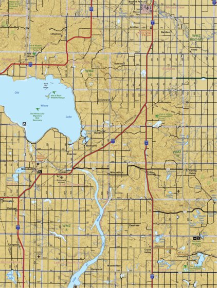Backroad Mapbooks Map17 Mossbank - Saskatchewan digital map