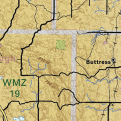 Backroad Mapbooks Map17 Mossbank - Saskatchewan digital map