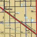 Backroad Mapbooks Map19 North Weyburn - Saskatchewan digital map