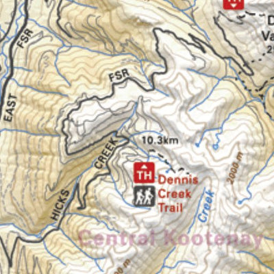 Backroad Mapbooks Map20 New Denver - Kootenay Rockies BC bundle exclusive