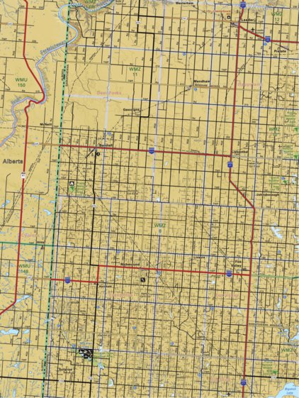 Backroad Mapbooks Map23 Leader - Saskatchewan digital map