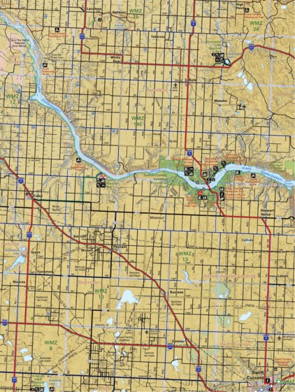 Backroad Mapbooks Map25 Saskatchewan Landing Provincial Park - Saskatchewan digital map