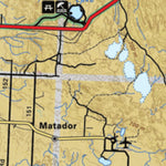 Backroad Mapbooks Map25 Saskatchewan Landing Provincial Park - Saskatchewan digital map