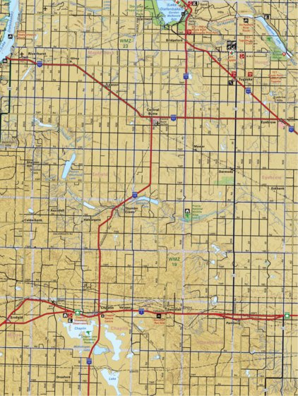 Map27 Central Butte - Saskatchewan Map by Backroad Mapbooks | Avenza Maps