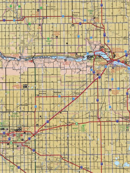 Backroad Mapbooks Map30 Fort Qu'Appelle - Saskatchewan digital map