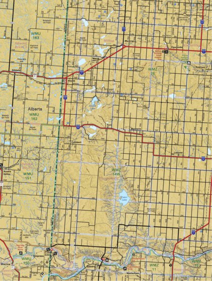 Backroad Mapbooks Map34 Alsask - Saskatchewan digital map
