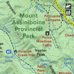 Backroad Mapbooks Map39 Mt Assiniboine Provincial Park - Kootenay Rockies BC bundle exclusive