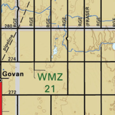 Backroad Mapbooks Map40 Strasbourg - Saskatchewan digital map