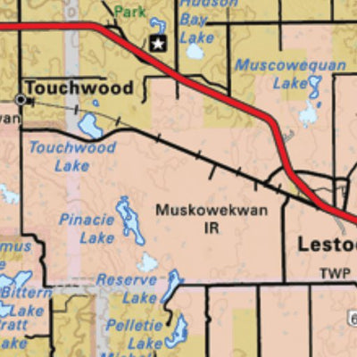 Backroad Mapbooks Map41 Punnichy - Saskatchewan digital map