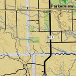 Backroad Mapbooks Map42 Foam Lake - Saskatchewan digital map