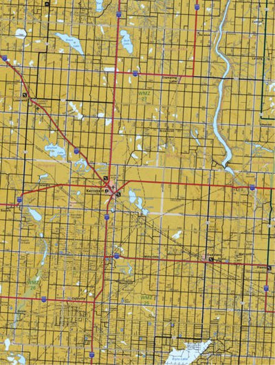 Backroad Mapbooks Map46 Kerrobert - Saskatchewan digital map