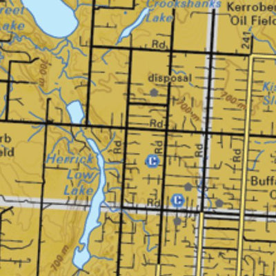 Backroad Mapbooks Map46 Kerrobert - Saskatchewan digital map