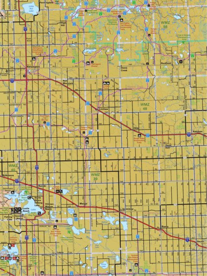 Backroad Mapbooks Map53 Kelvington - Saskatchewan digital map
