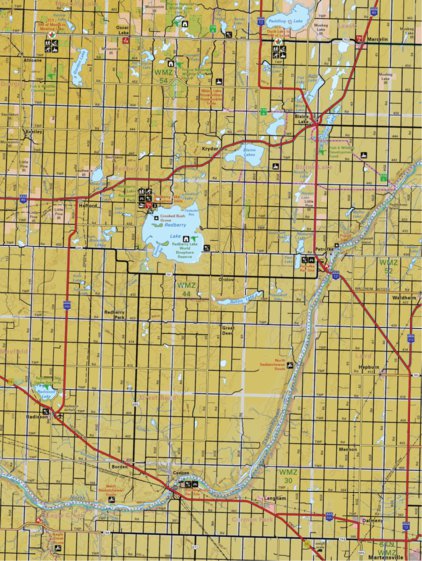 Backroad Mapbooks Map59 Langham - Saskatchewan digital map