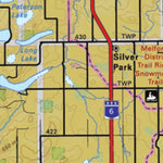 Backroad Mapbooks Map62 Melfort - Saskatchewan digital map