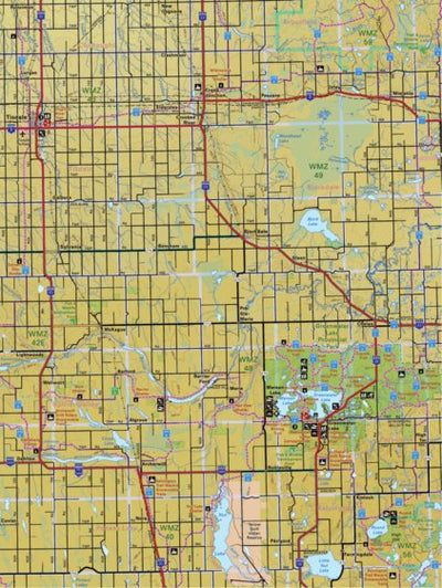 Backroad Mapbooks Map63 Tisdale - Saskatchewan digital map