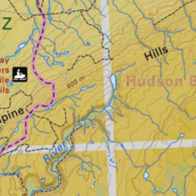 Backroad Mapbooks Map65 Hudson Bay - Saskatchewan digital map