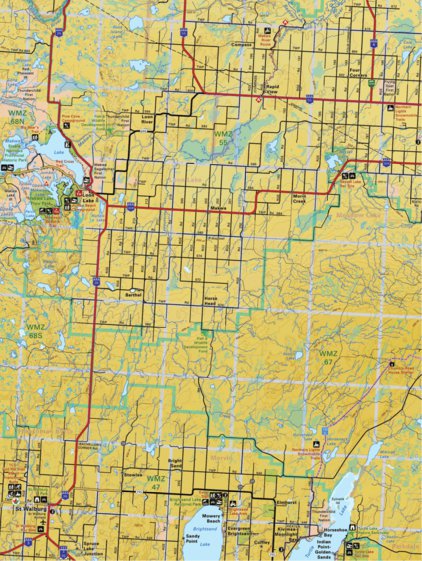 Backroad Mapbooks Map77 St Walburg - Saskatchewan digital map