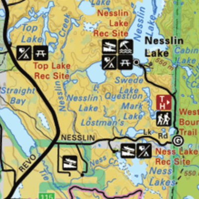 Backroad Mapbooks Map79 Big River - Saskatchewan digital map